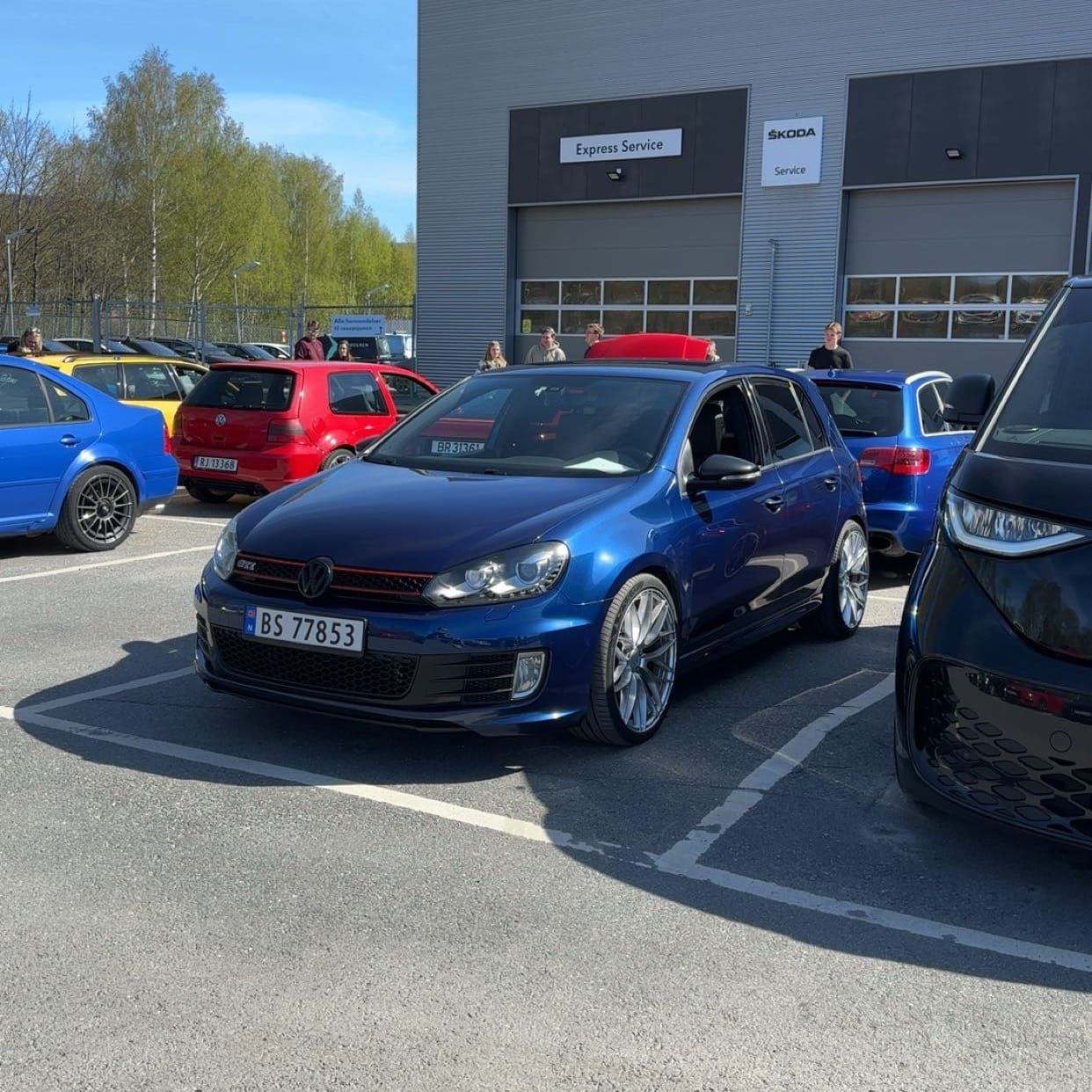 Two Very Different Car Meets