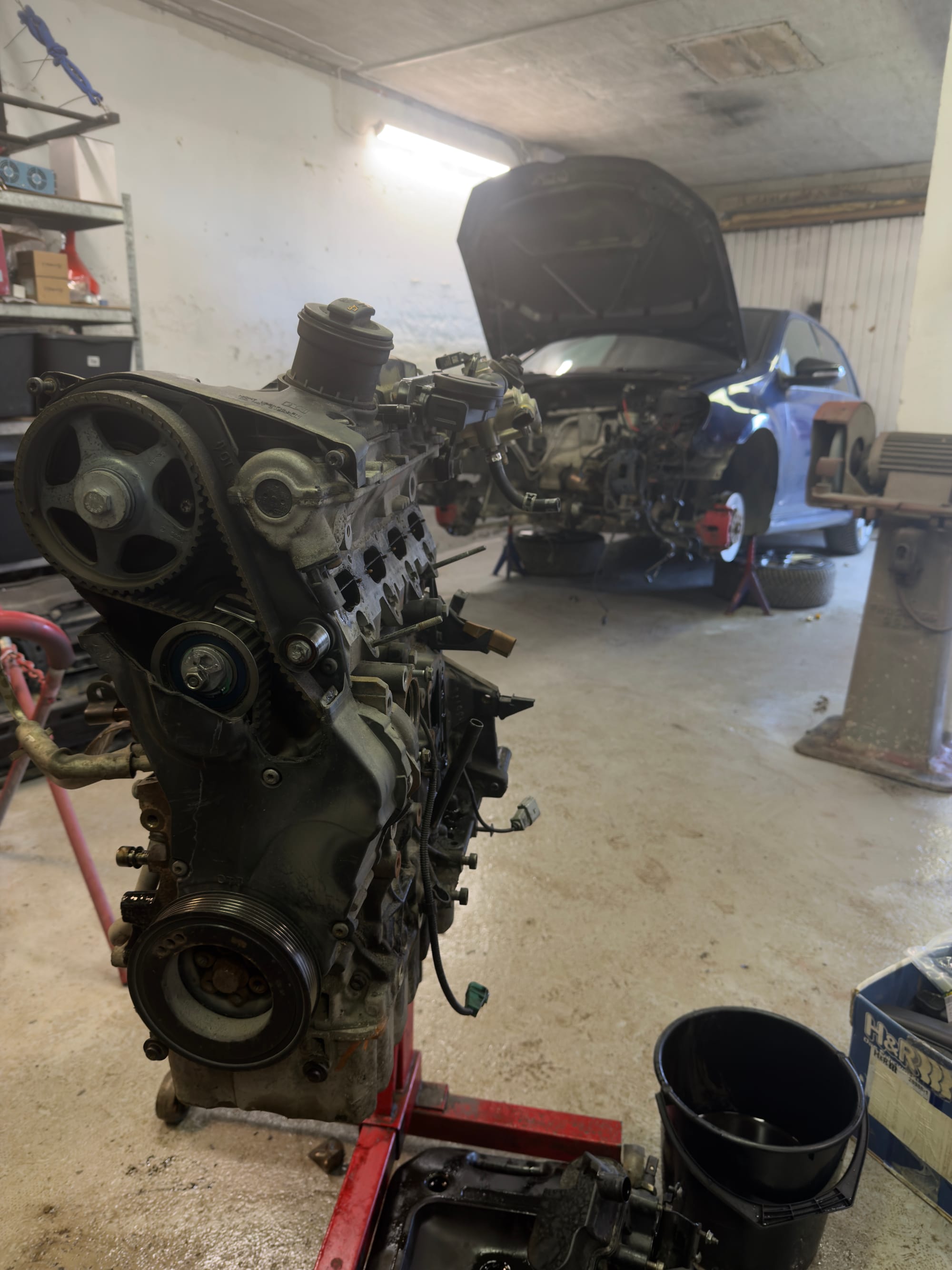 Stripping the Engine Down